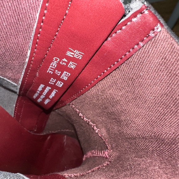 FrancoSarto Black Leather Ankle Boots size 7 - Picture 7 of 8